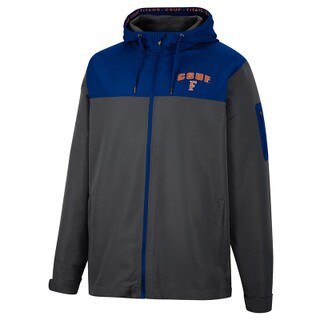 Colosseum CSUF Windbreaker Jacket - Charcoal - Front
